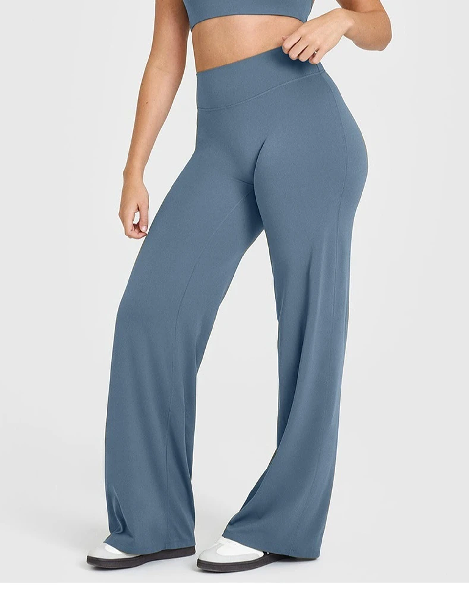 STOUREG Sport Trousers Straight-Leg Pants Ultra Soft Butter Fabric Women's  34