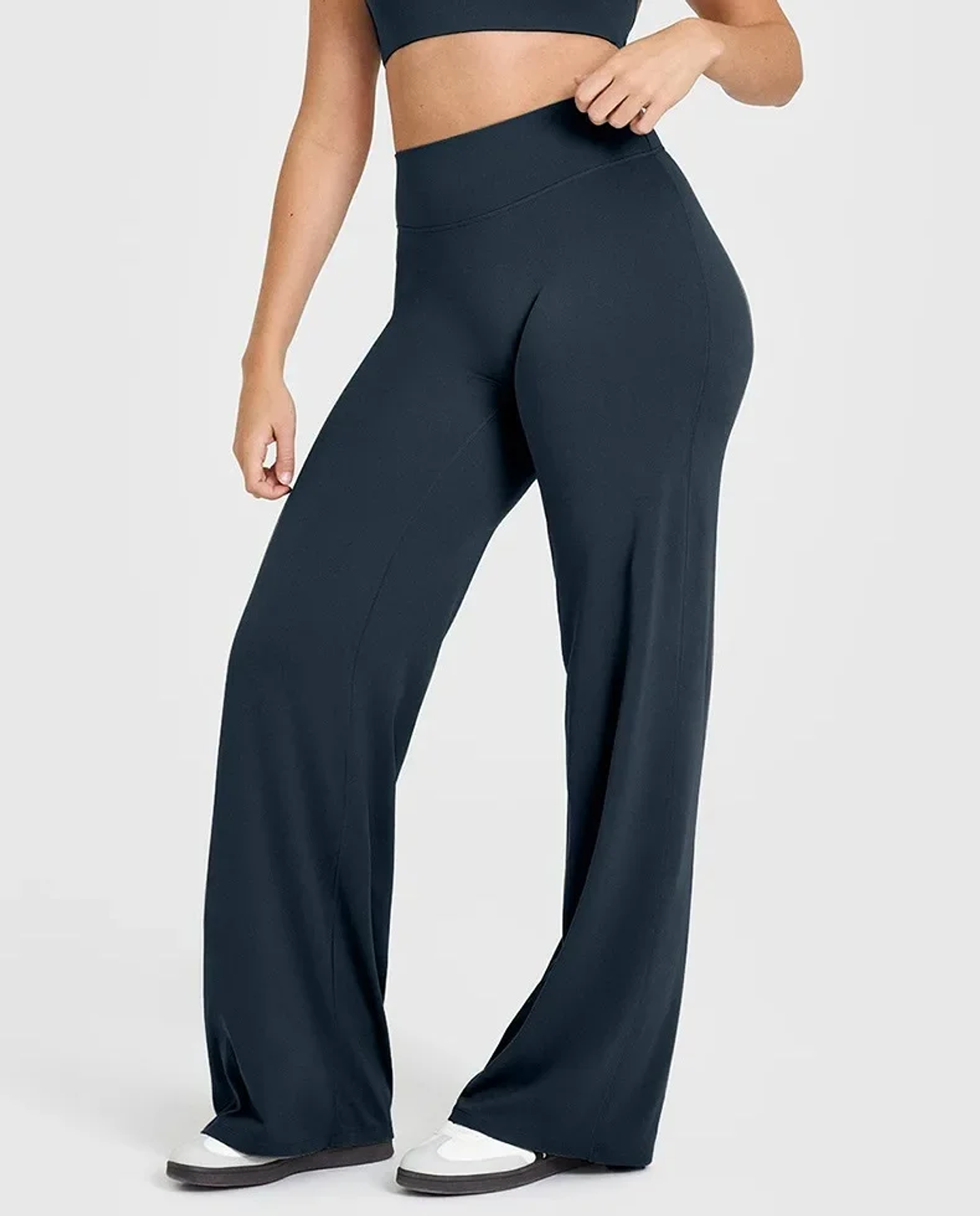 STOUREG Sport Trousers Straight-Leg Pants Ultra Soft Butter Fabric Women's  37