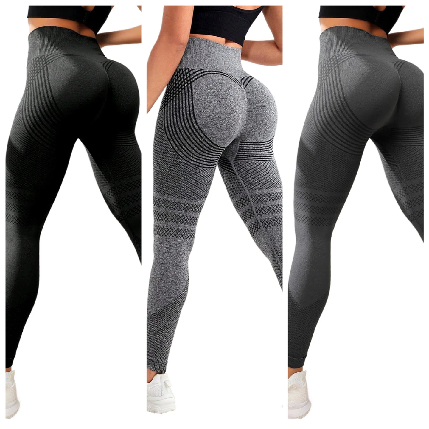 Women Compression Leggings Cellulite Slimming Leggings 24