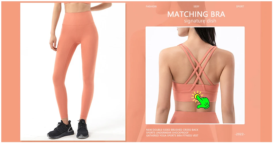 SOISOU Nylon Yoga Pants Gym Leggings Women Girl
 54