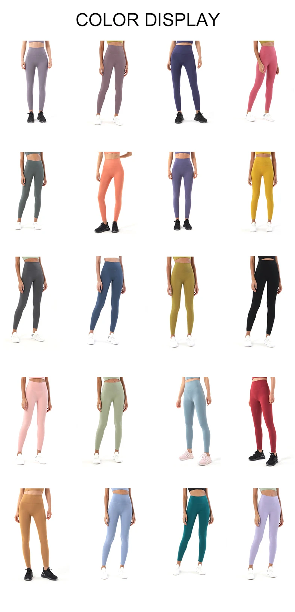 SOISOU Nylon Yoga Pants Gym Leggings Women Girl
 69