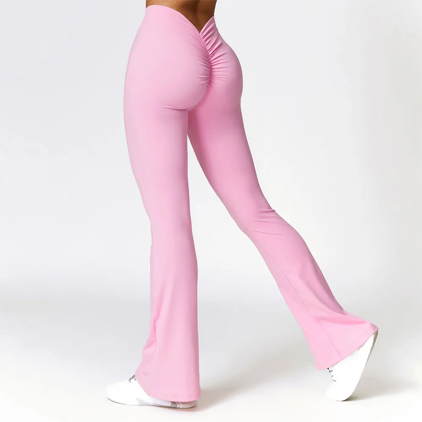 V-shaped Hip Yoga Pants Flare Leggings Women  1