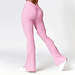 V-shaped Hip Yoga Pants Flare Leggings Women  - Miniatura 1