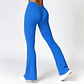 V-shaped Hip Yoga Pants Flare Leggings Women  - Miniatura 4