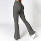 V-shaped Hip Yoga Pants Flare Leggings Women  - Miniatura 5
