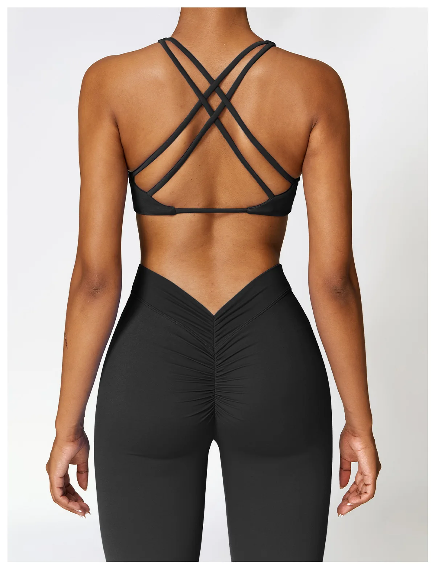 V-shaped Hip Yoga Pants Flare Leggings Women  40