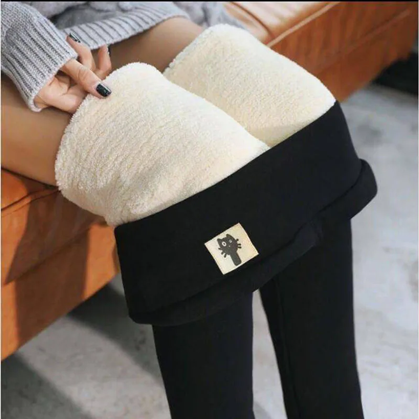Winter Thicken Warm Leggings Women  9