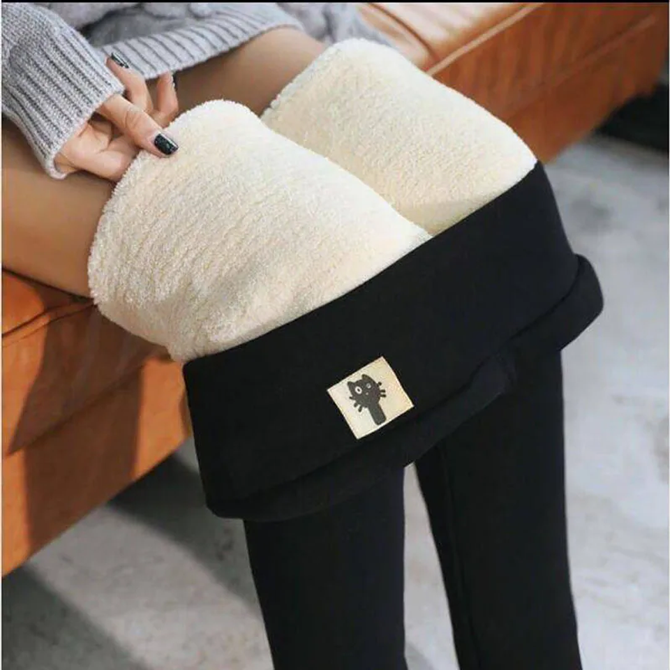 Winter Thicken Warm Leggings Women  9