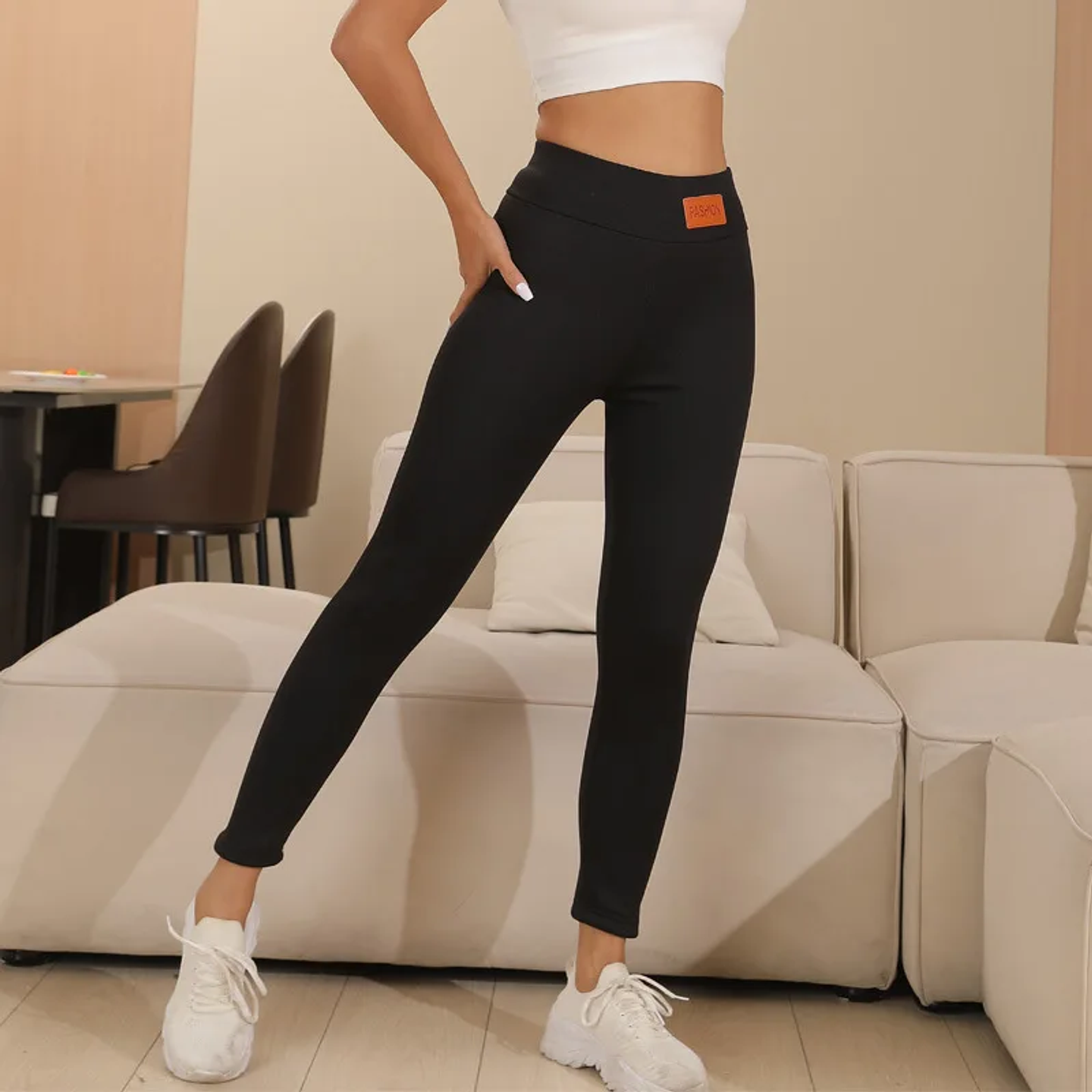 Winter Thicken Warm Leggings Women  13