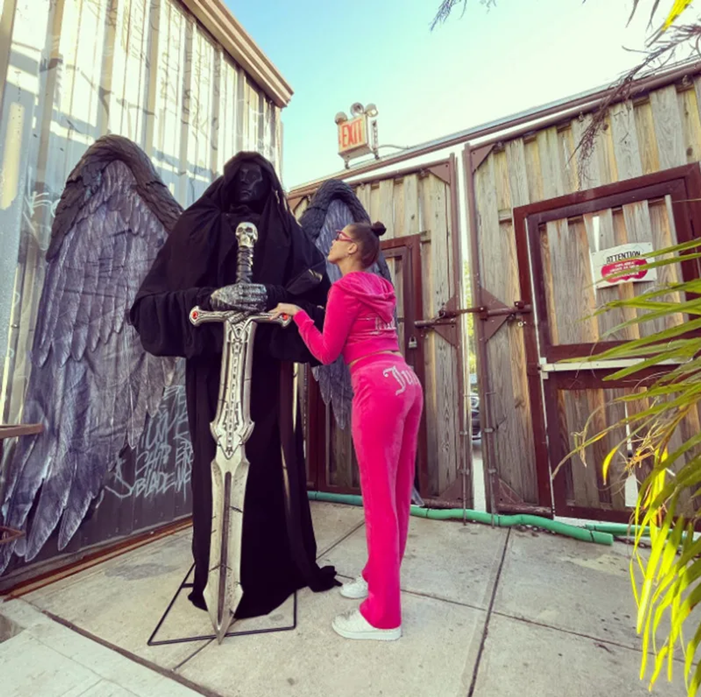 Women's Y2K Jogging Two-Piece Hooded Set Fall Winter Jogger  26