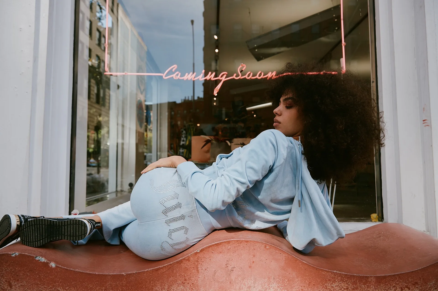 Women's Y2K Jogging Two-Piece Hooded Set Fall Winter Jogger  34