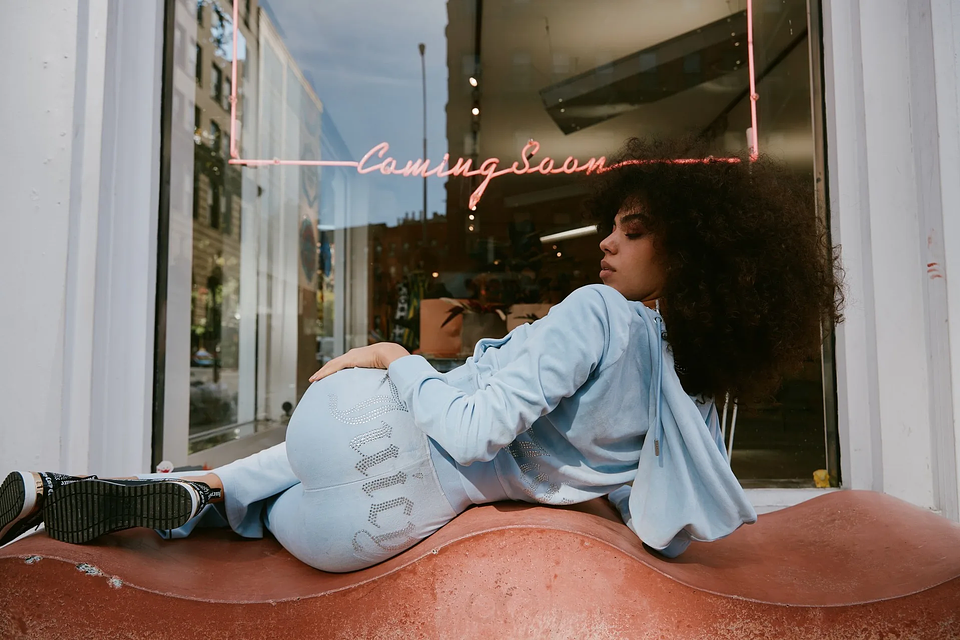 Women's Y2K Jogging Two-Piece Hooded Set Fall Winter Jogger  34