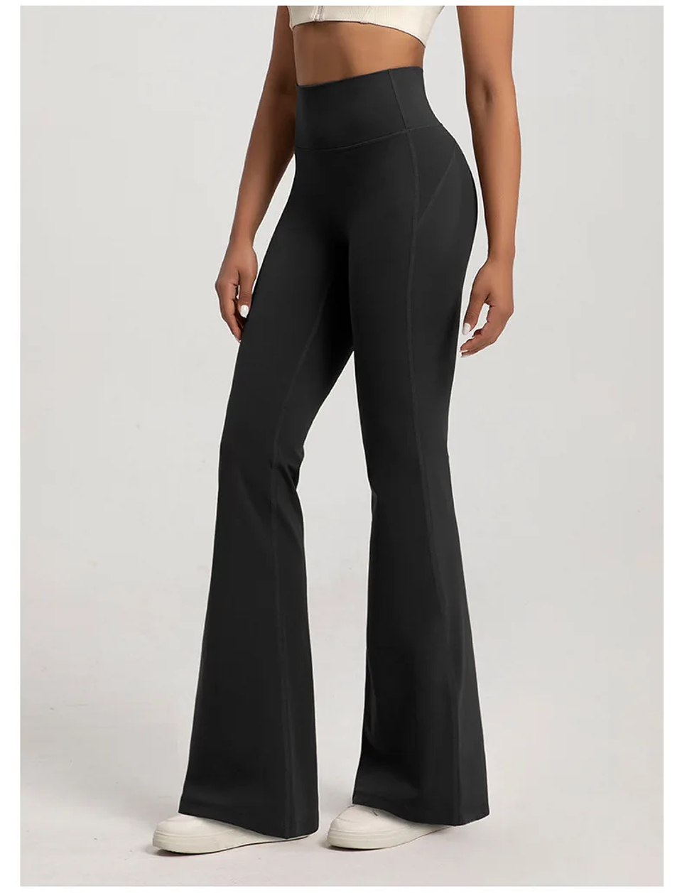 Naked High Waisted Waist Cinching Hip Lifting Fitness Exercise Elastic  19