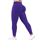 Summer Women Three Waist Gym Yoga Pants High Waist Peach Buttocks Solid Color  - Miniatura 8