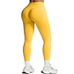 Summer Women Three Waist Gym Yoga Pants High Waist Peach Buttocks Solid Color  - Miniatura 10