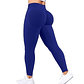 Summer Women Three Waist Gym Yoga Pants High Waist Peach Buttocks Solid Color  - Miniatura 13