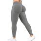 Summer Women Three Waist Gym Yoga Pants High Waist Peach Buttocks Solid Color  - Miniatura 19