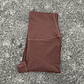 Solid Color Back Waist Pocket High Waist Yoga Legging Women  - Miniatura 11