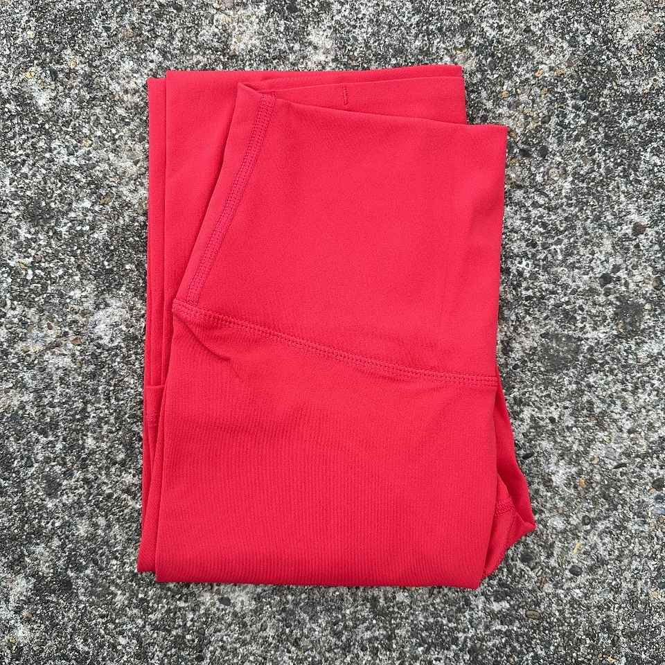 Solid Color Back Waist Pocket High Waist Yoga Legging Women  17