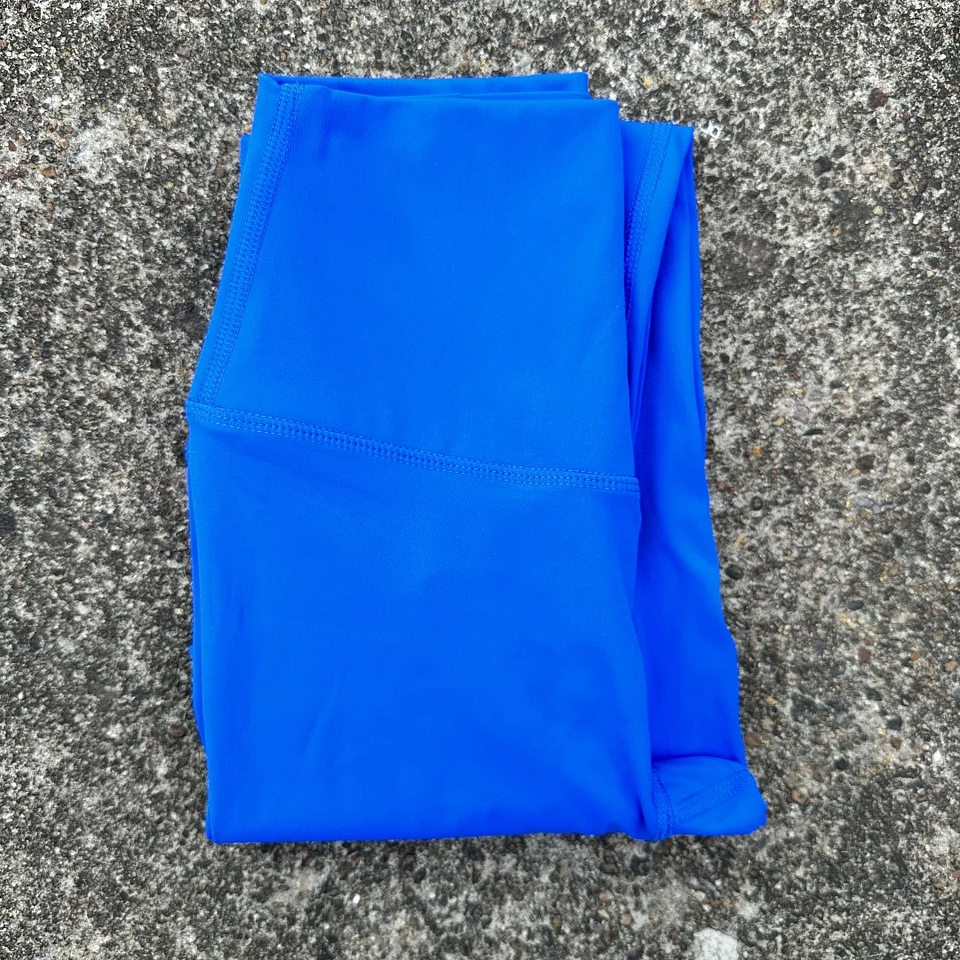 Solid Color Back Waist Pocket High Waist Yoga Legging Women  23