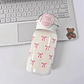 Cute Water Bottle with Straw Portable Plastic  - thumbnail 4