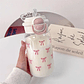 Cute Water Bottle with Straw Portable Plastic  - thumbnail 13