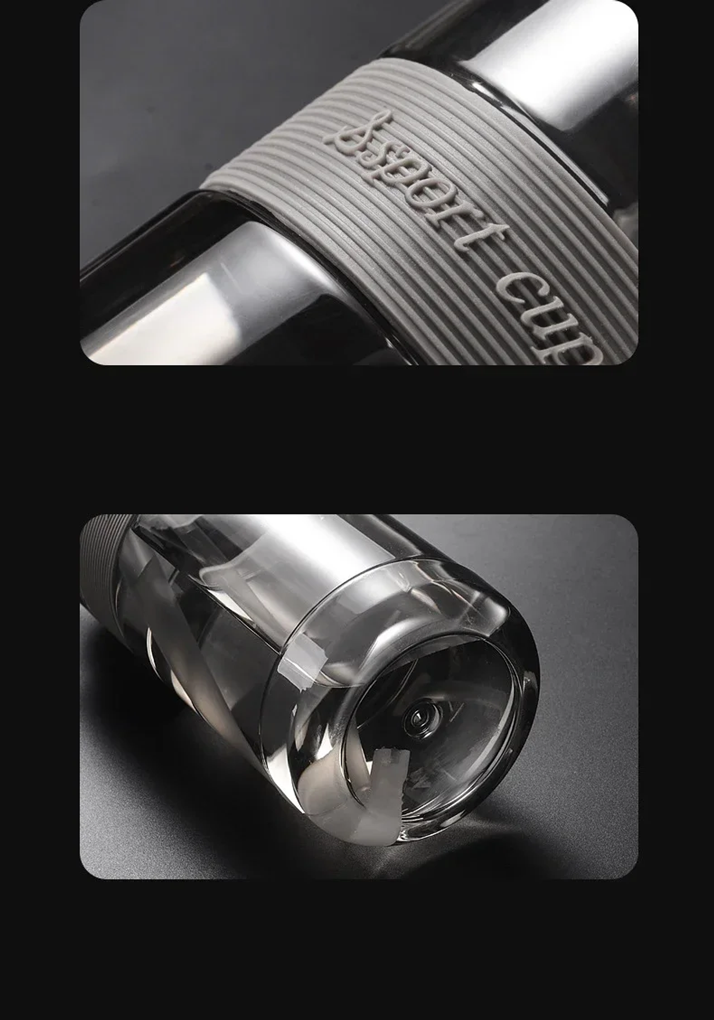 2 Liter Big Water Bottle with Straw  17