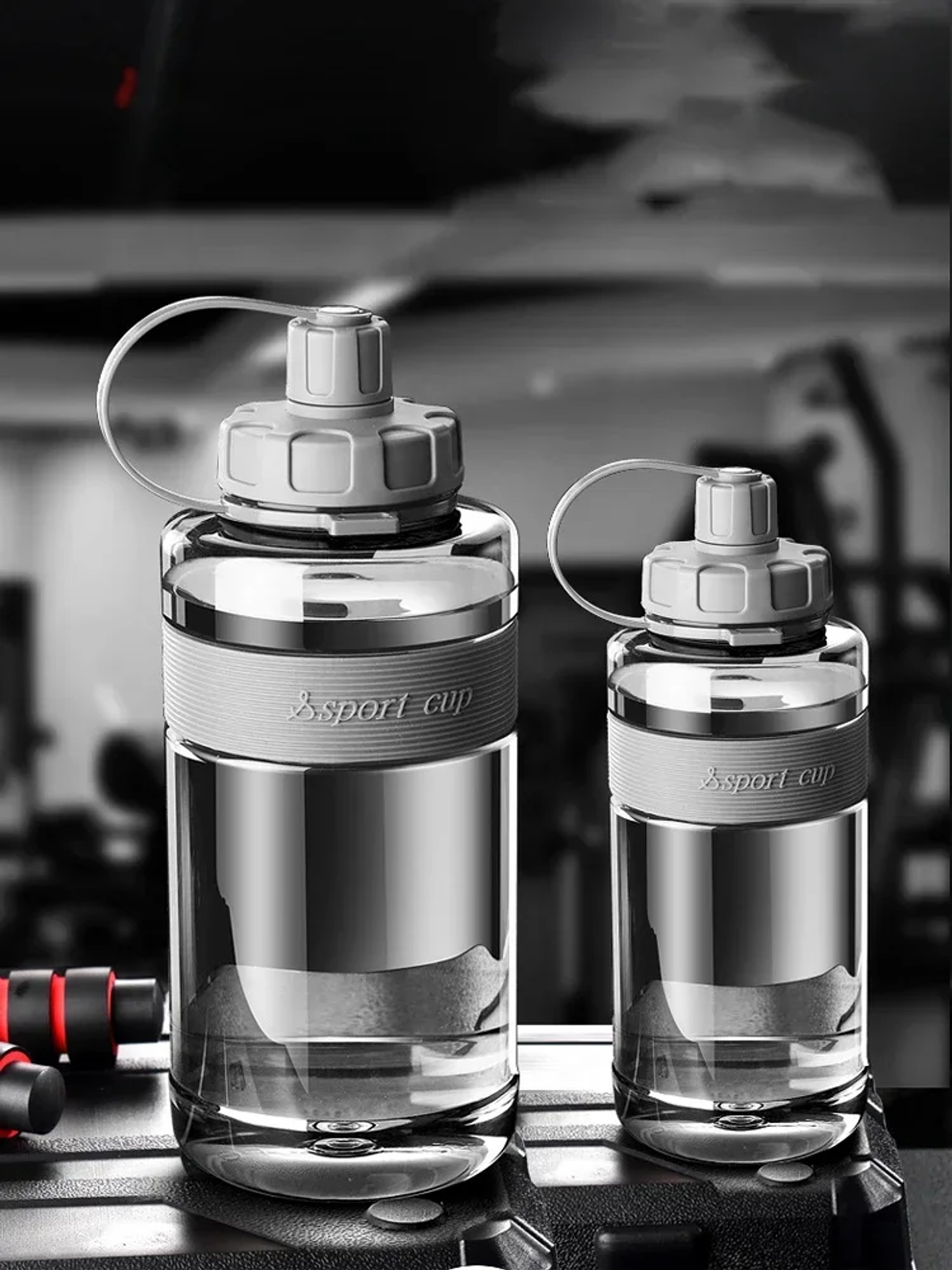 2 Liter Big Water Bottle with Straw  20