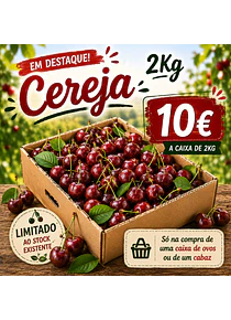 Caixa 2Kg Cereja