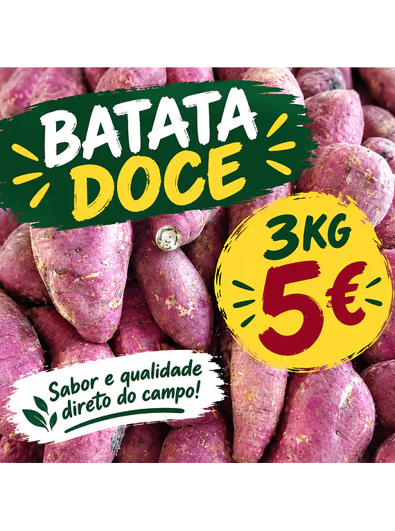 3Kg Batata doce
