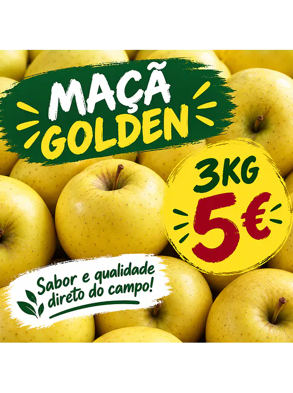 3K Maçã Golden Alcobaça