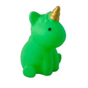 Unicornio imantado verde