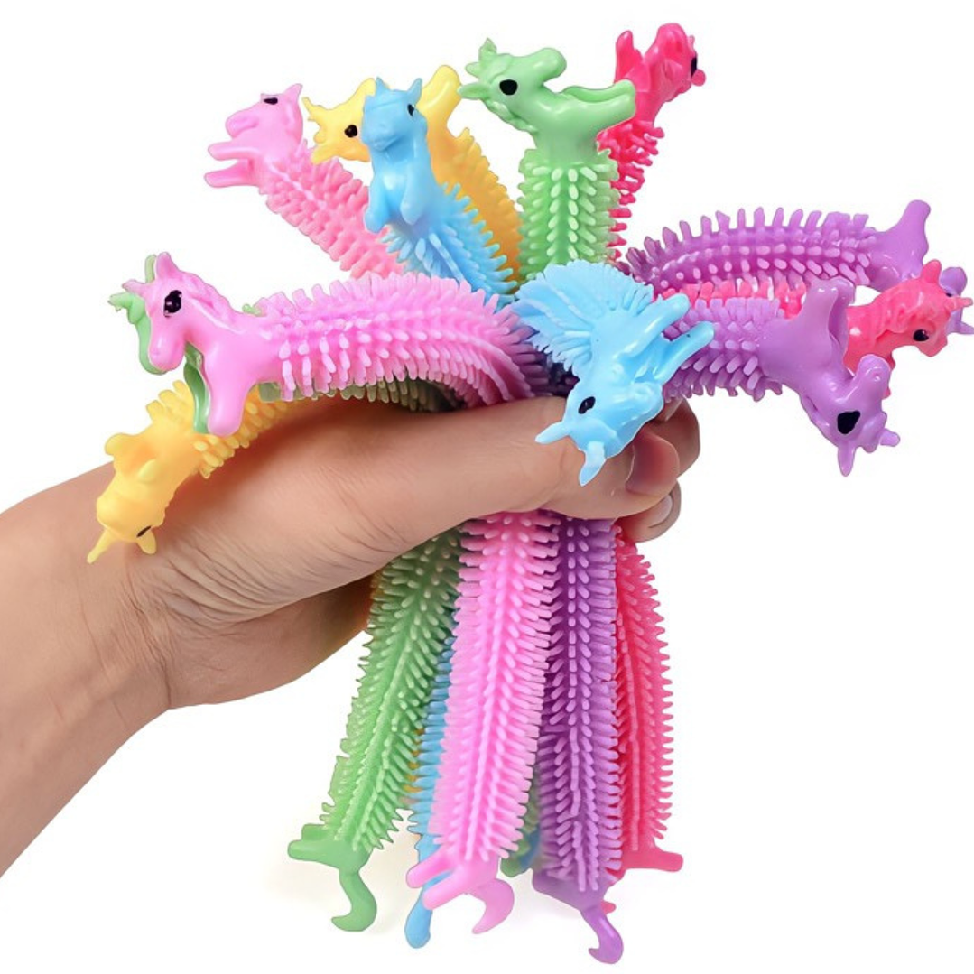 Cuncunas sensoriales unicornio (12 unidades) 1