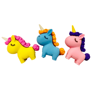Gomas de borrar unicornio