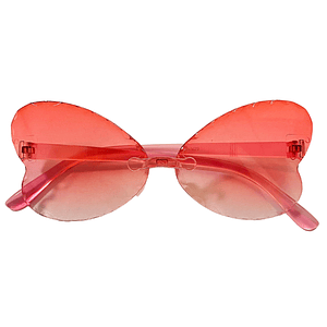 Lentes mariposa rosado