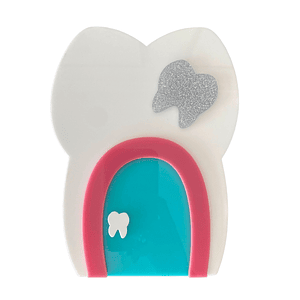 Puerta ratoncito (rosa-menta)