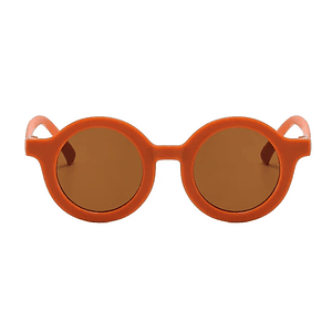 Lentes redondos terracota