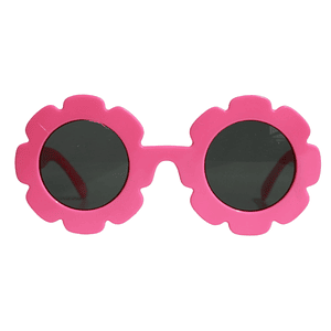Lentes flor rosados 