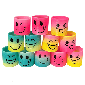 Resortes multicolores (15 unidades)