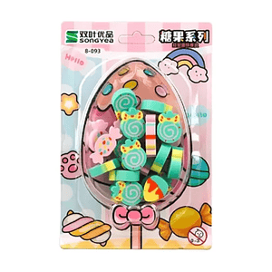 Mini gomitas de borrar caramelos (20 unidades)