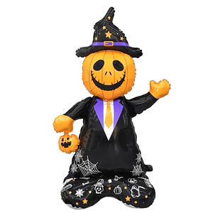 Globo calabaza bruja inflable