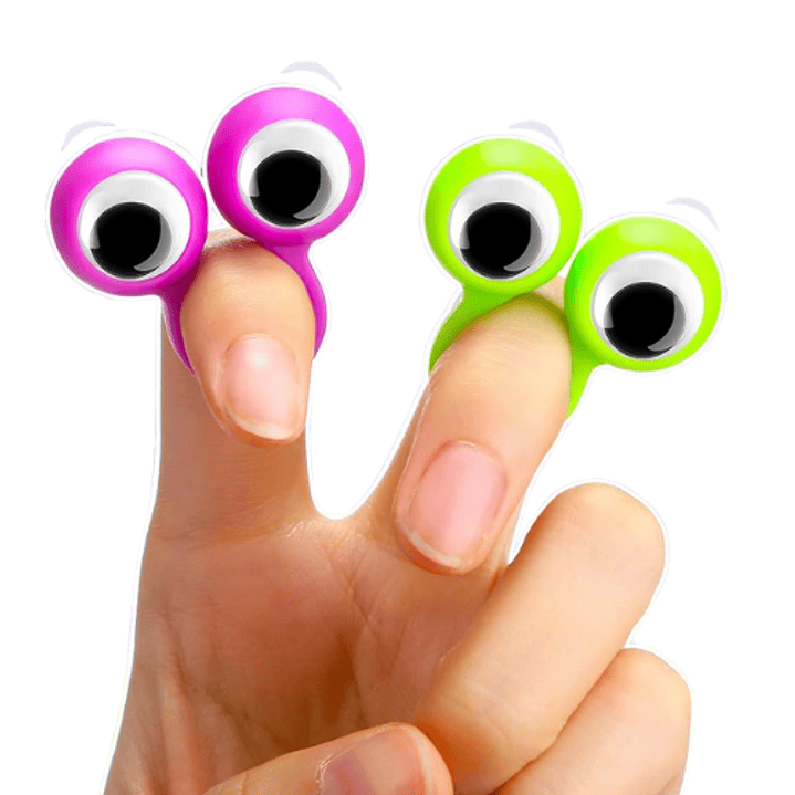 Anillos ojitos locos (10 unidades) 4