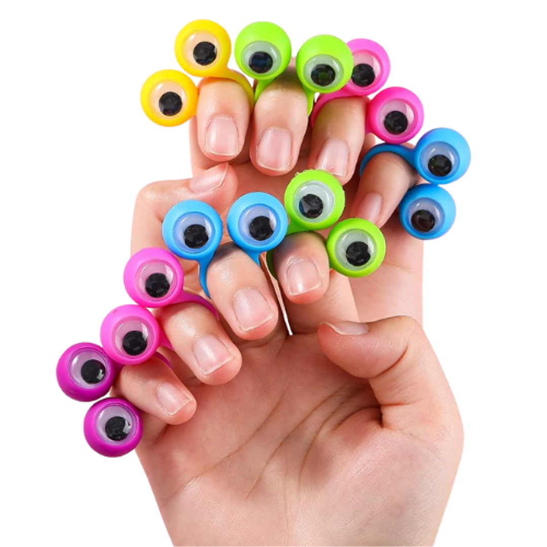 Anillos ojitos locos (10 unidades) 5