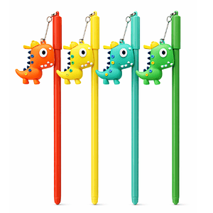Lápices gel dinosaurio (3 unidades)