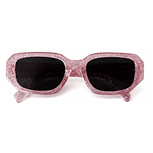 Lentes glitter rosa