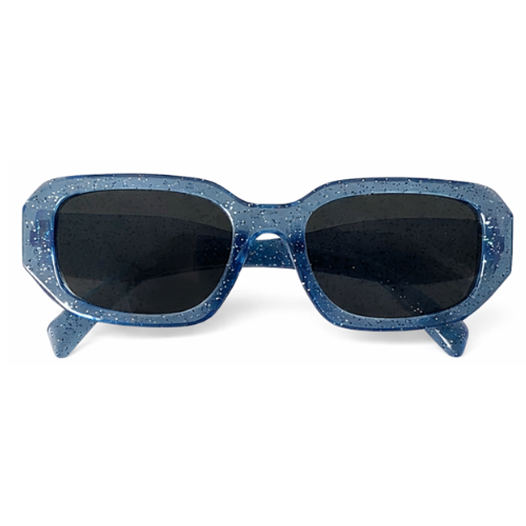 Lentes glitter azules 1