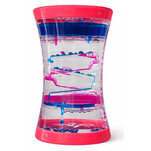 Reloj lava sensorial (azul/rosado)