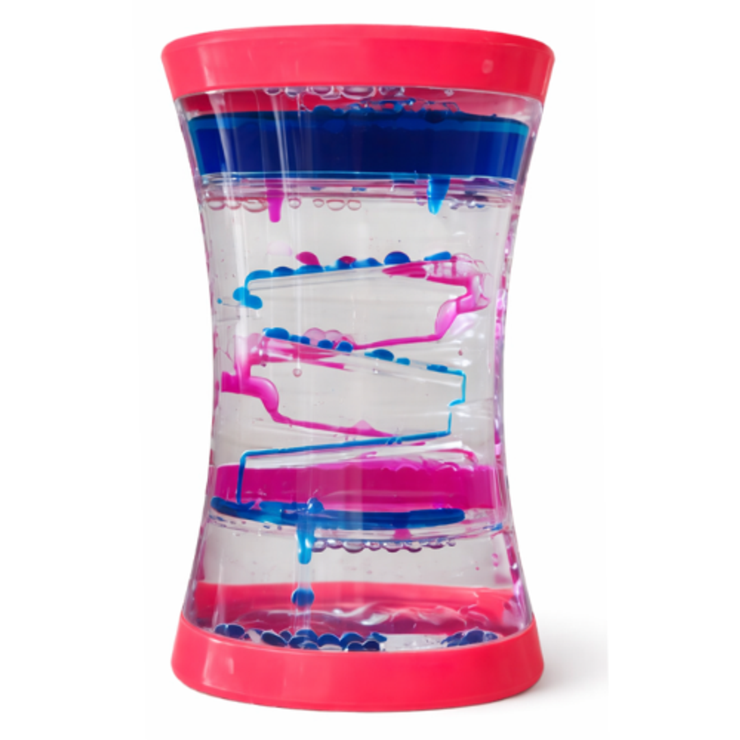 Reloj lava sensorial (azul/rosado) 1