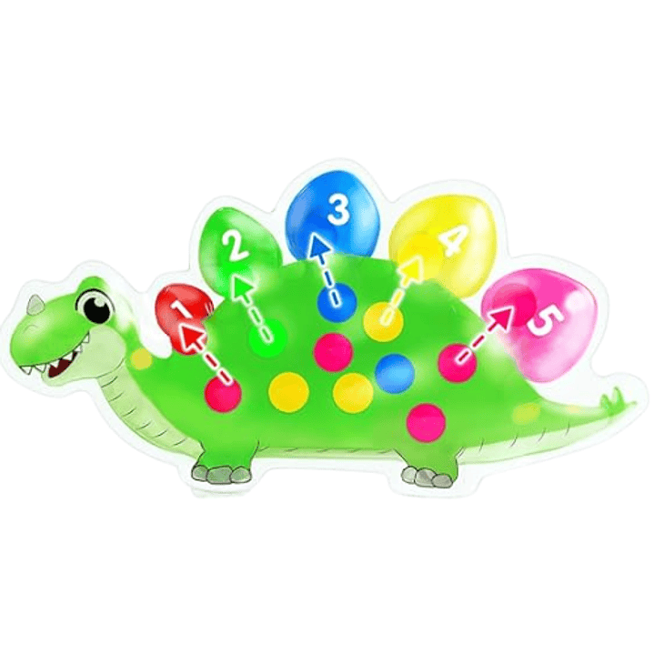 Dinosaurio sensorial verde 1