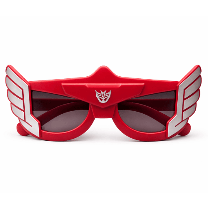 Lentes superhéroe rojos 1